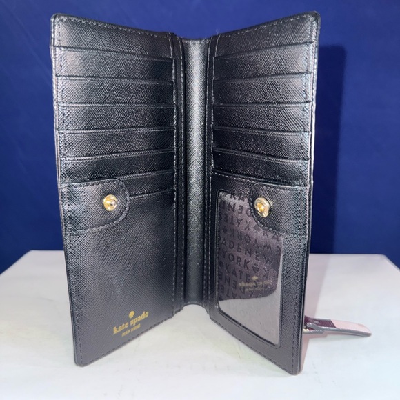 KATE SPADE multi color wallet. Pairs well with with lavender handbag. - Picture 3 of 4